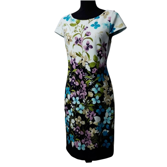Floral Print Women's Dress - Picture 4 of 14